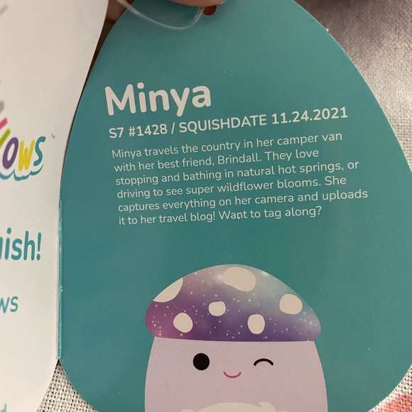 Squishmallows minya the mushroom - Picture 2 of 4